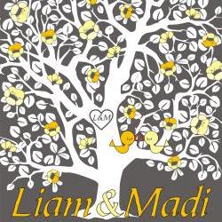Wedding Signature Tree 16x20 custom